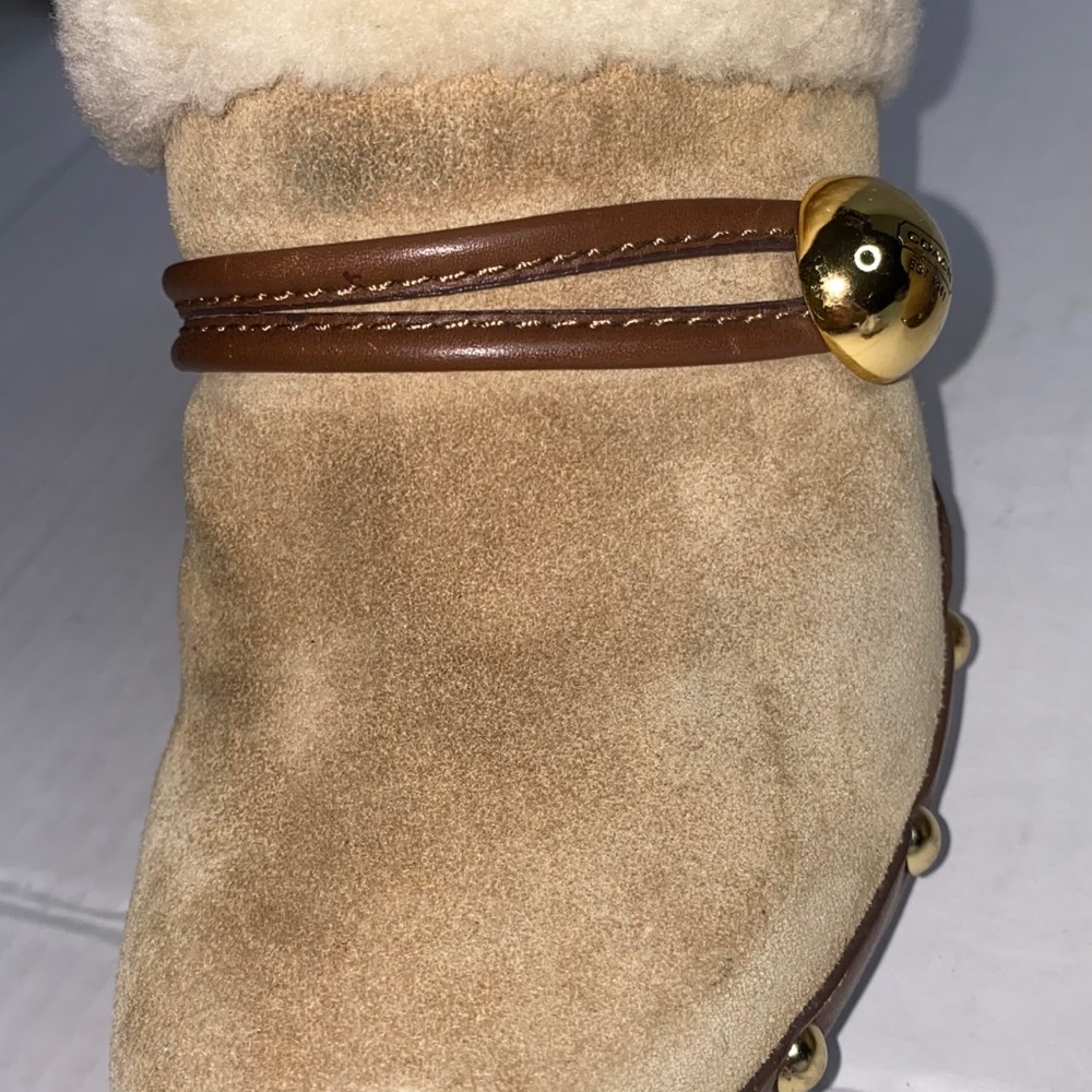 Coach Ivanka studded clog mules with chunky heel - Picture 8 of 16